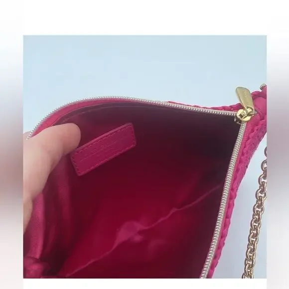 Dolce & Gabana Woven Pink Shoulder Women Bag - Picture 8 of 13